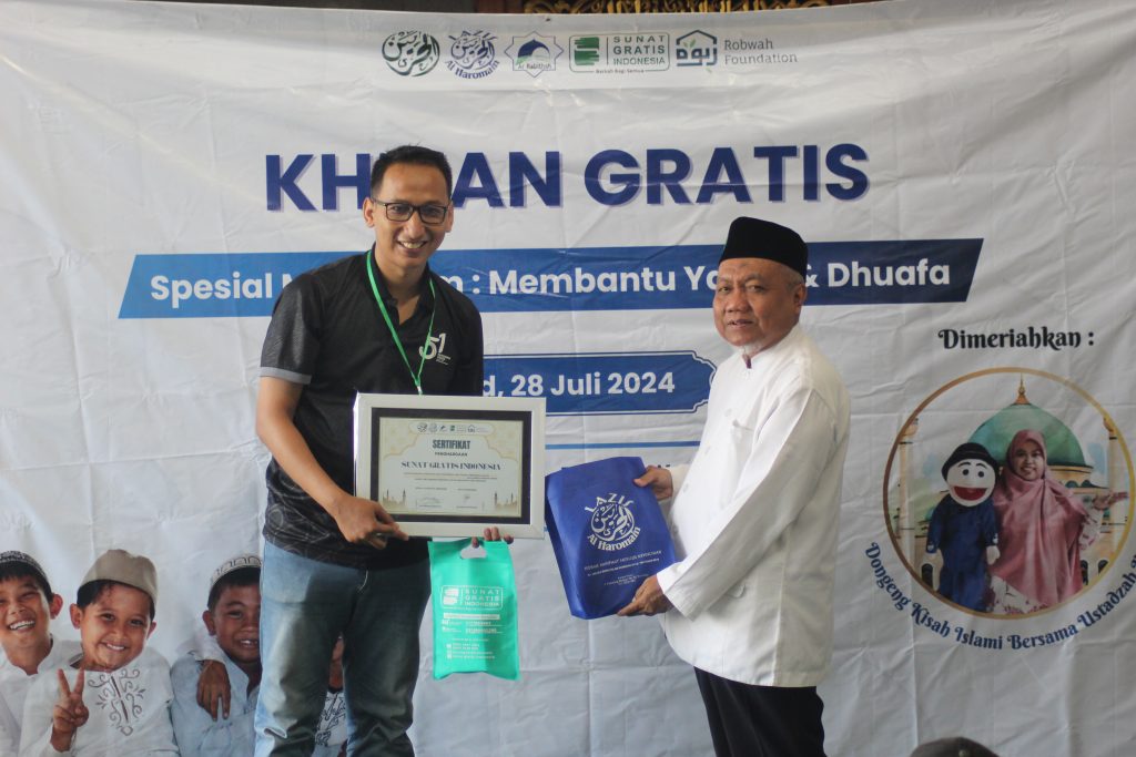 Khitan Gratis : Kolaborasi LAZIS Al Haromain, SGI dan Robwah Foundation